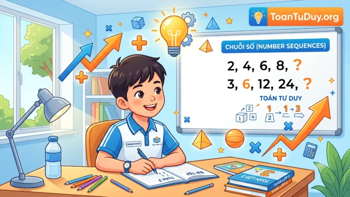 Cách tìm quy luật dãy số cho học sinh tiểu học: 5 bước dễ hiểu
