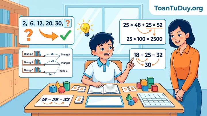Học Toán tư duy từ đâu để con không còn sợ những bài toán khó?