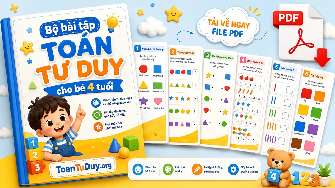 Tài liệu cho bé 4 tuổi