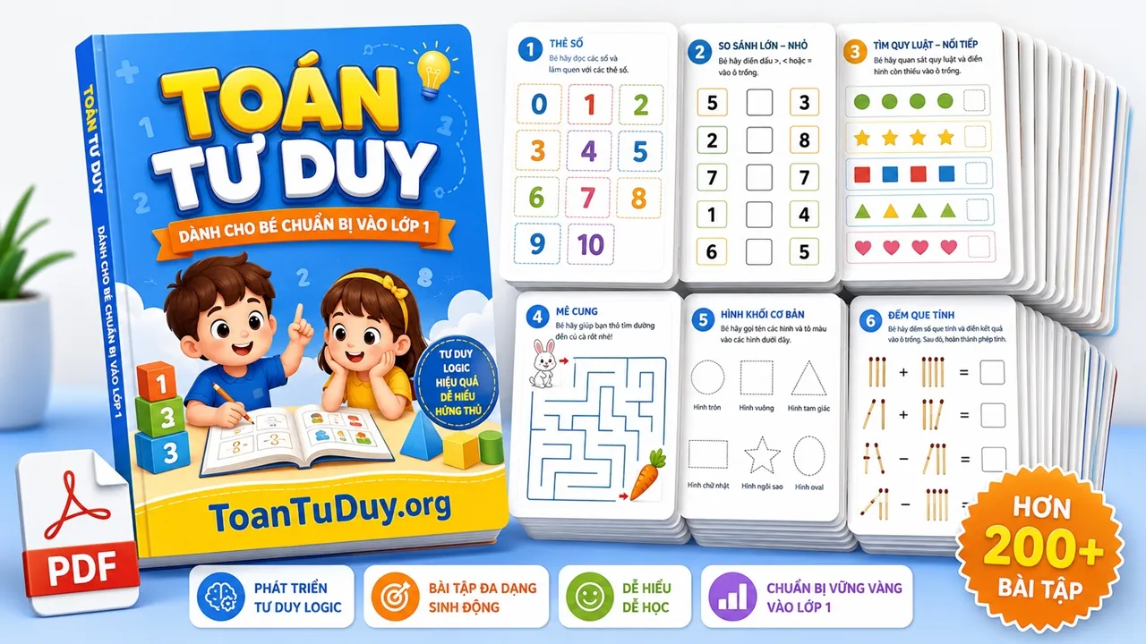 Tài liệu cho bé 5 tuổi