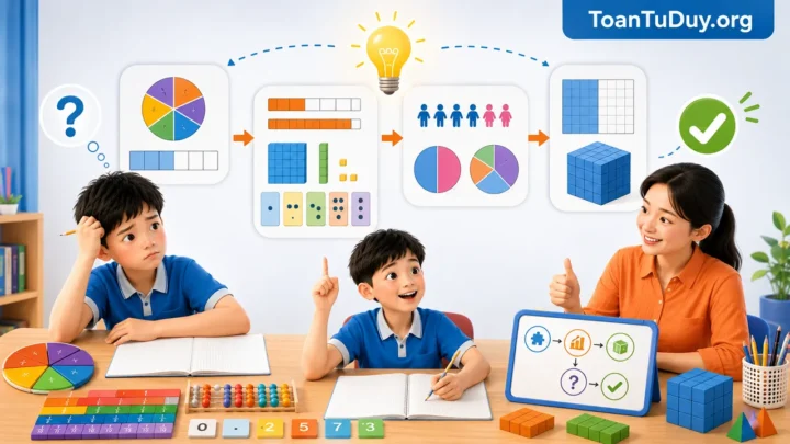 Toán tư duy cho học sinh lớp 5: Xây nền vững trước khi vào THCS