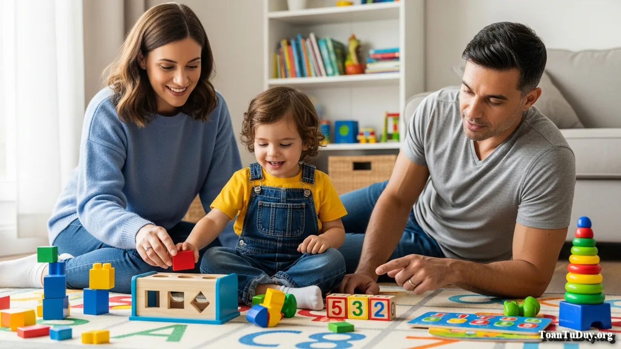 Bé 3 tuổi nên làm quen với những kiến thức Toán nào?