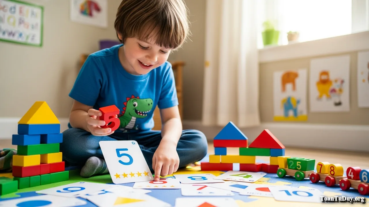 Bé 5 tuổi cần nắm những kiến thức Toán nào trước khi vào tiểu học?