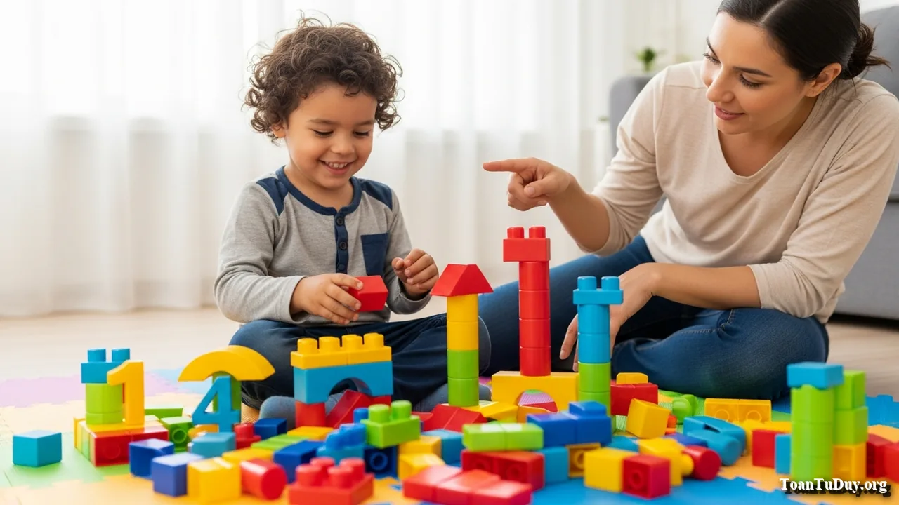 Toán tư duy cho bé 3 tuổi: Lộ trình học qua chơi phù hợp với từng giai đoạn