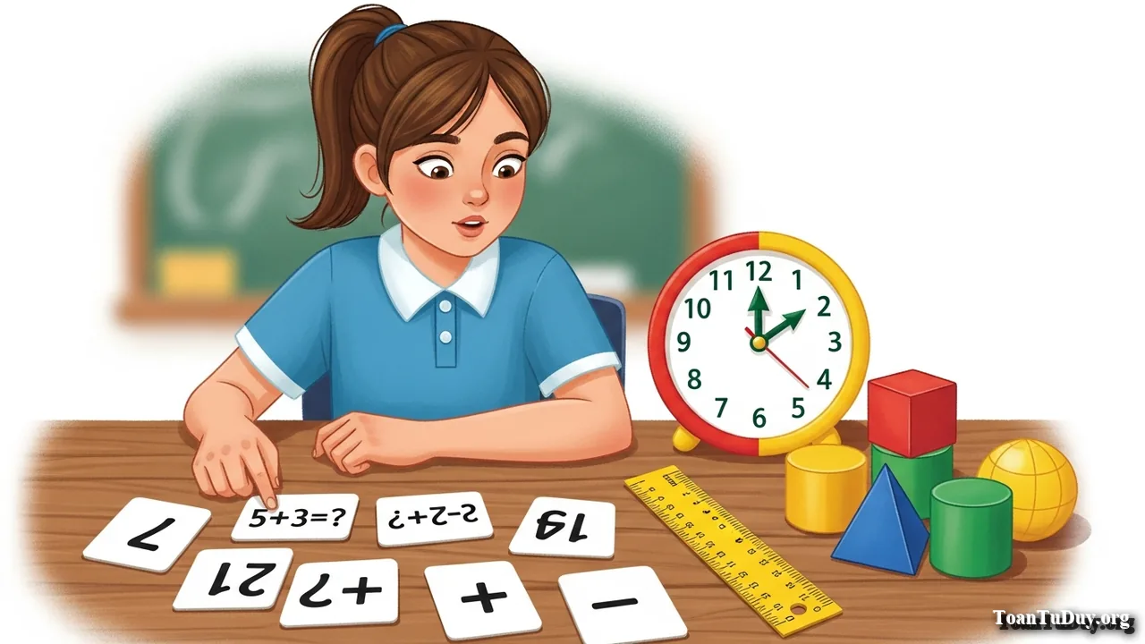 Toán tư duy lớp 2: Lộ trình học chắc số học, phép tính và giải toán
